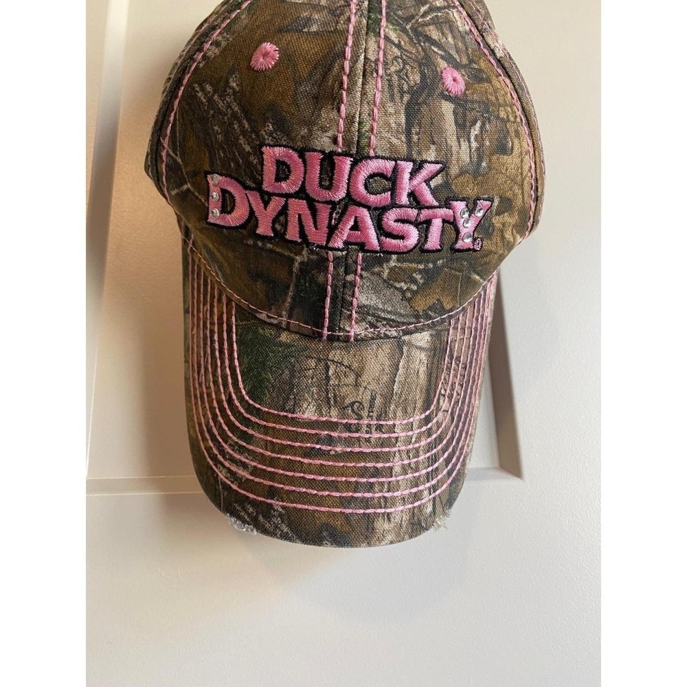 Camo Trucker Hat Ducks Dynasty Embroidered Baseball Cap Hunting Gorpcore sku24